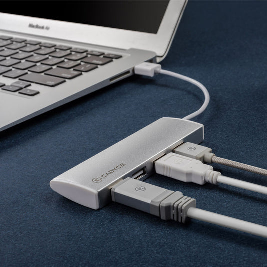 Cadyce CA-U4H 4 Port USB 2.0 Hub with Over-Current Detection and Protection