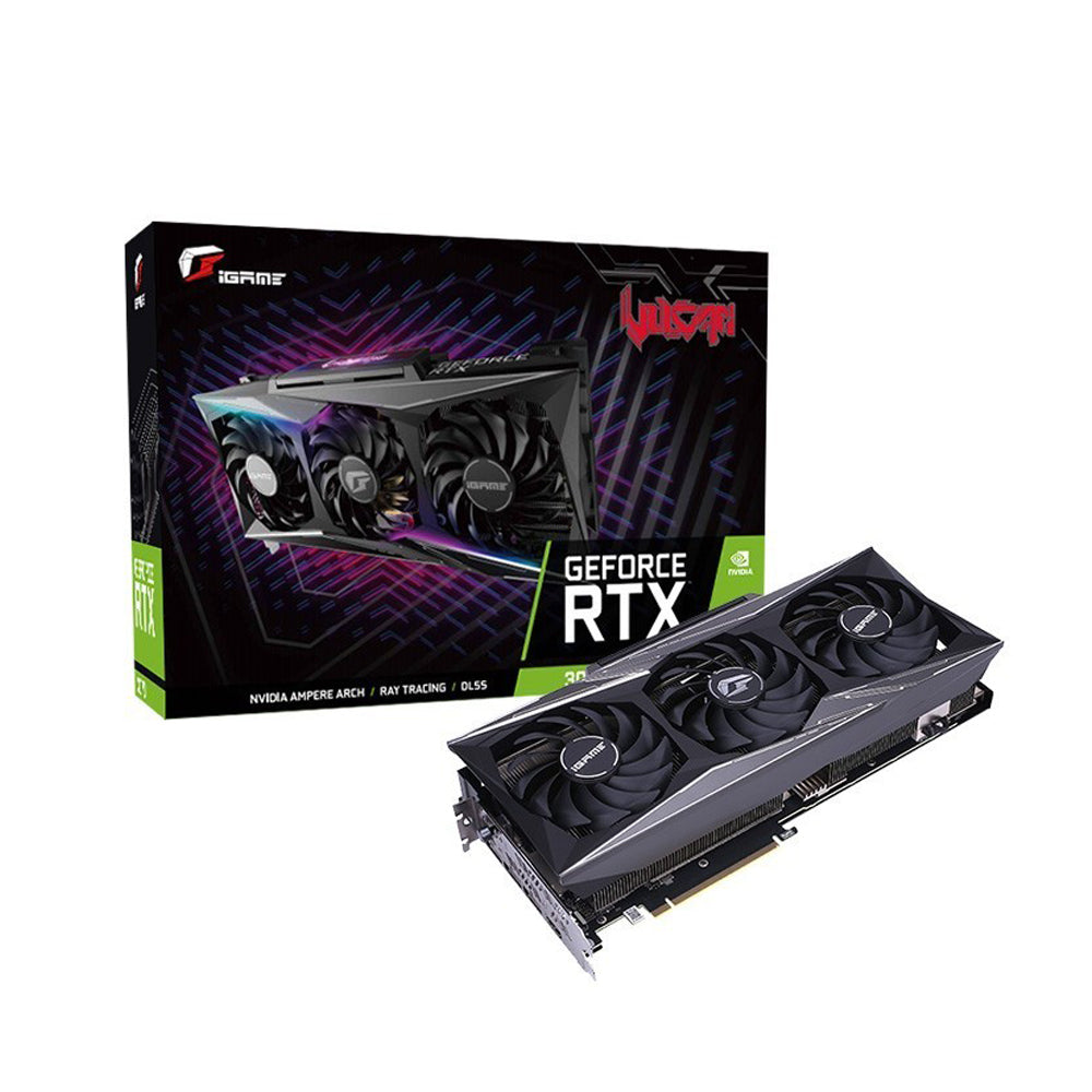 Colorful iGame GeForce RTX 3060 Ti Vulcan OC-V 8GB GDDR6 256-Bit Graphics Card