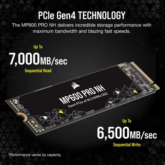 Corsair MP600 PRO NH 8TB M.2 NVMe PCIe 4.0 Internal SSD
