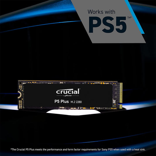 Crucial P5 Plus 2TB M.2 NVMe PCIe 2280 Internal Solid State Drive