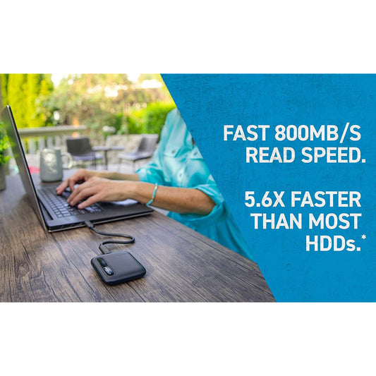 Crucial X6 4TB Portable USB 3.2 Gen 2 Type-C External SSD