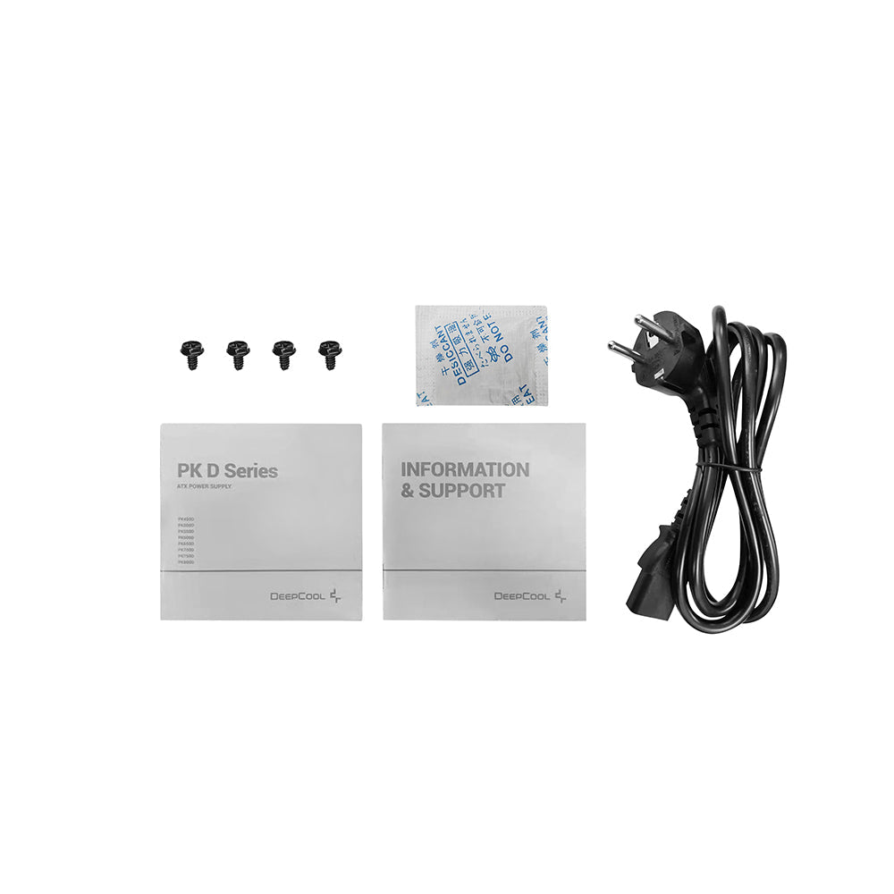 DEEPCOOL PK650D 650W Non-Modular 80 Plus Bronze SMPS Power Supply