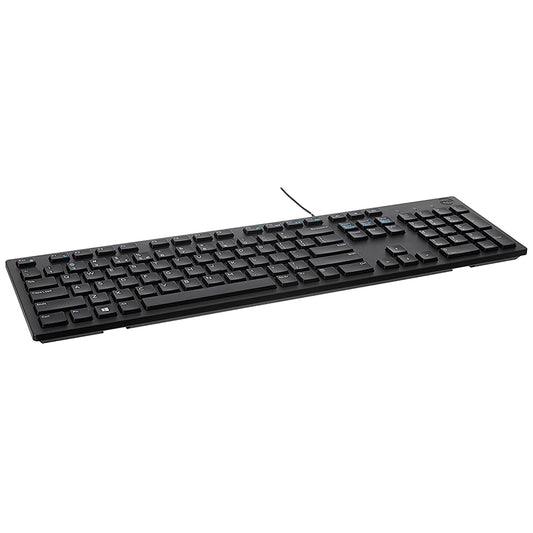 Dell KB216 Full-Size Wired Spill Resistance Keyboard with 3 Indicator Lights