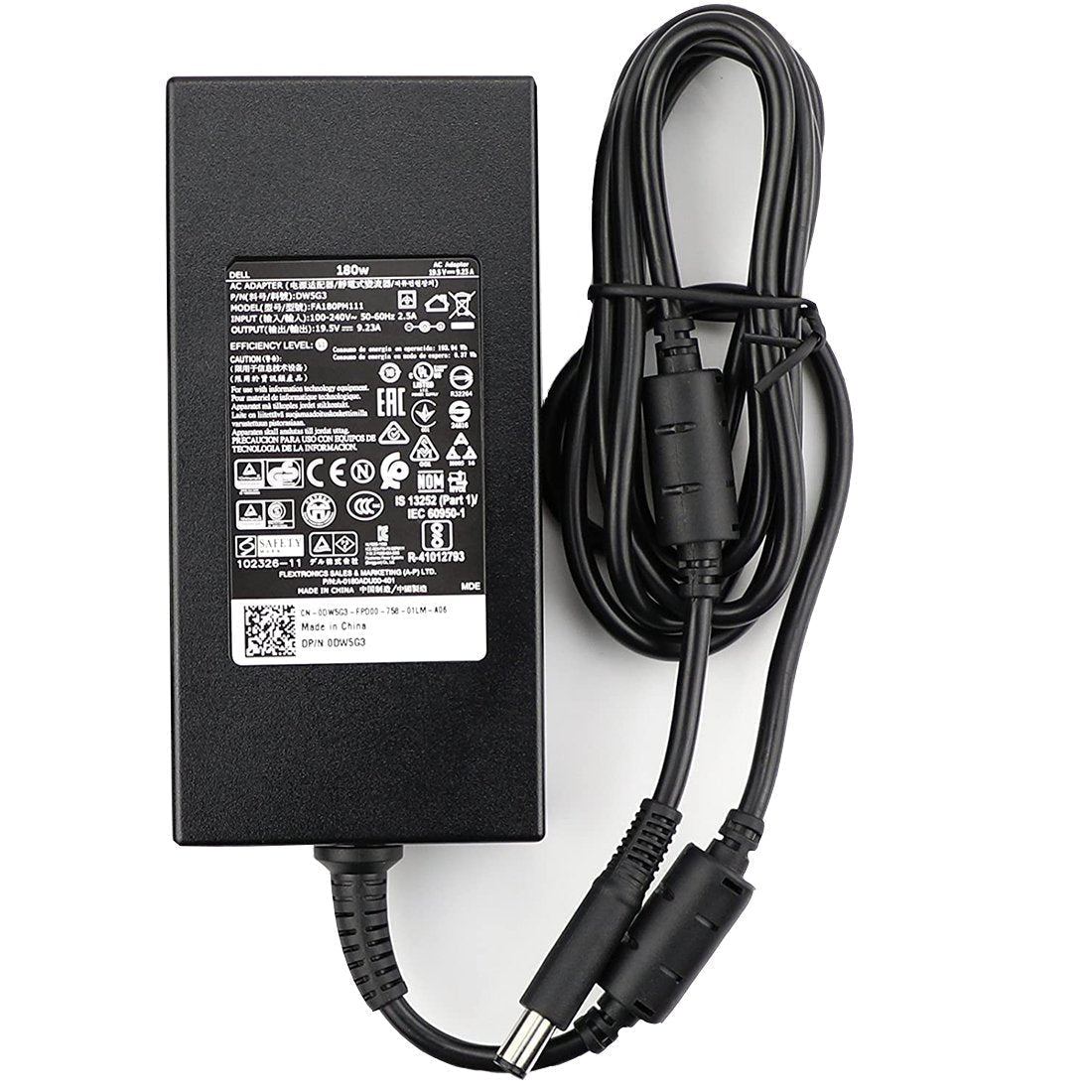 Dell Original 180W Pin Laptop Charger Adapter