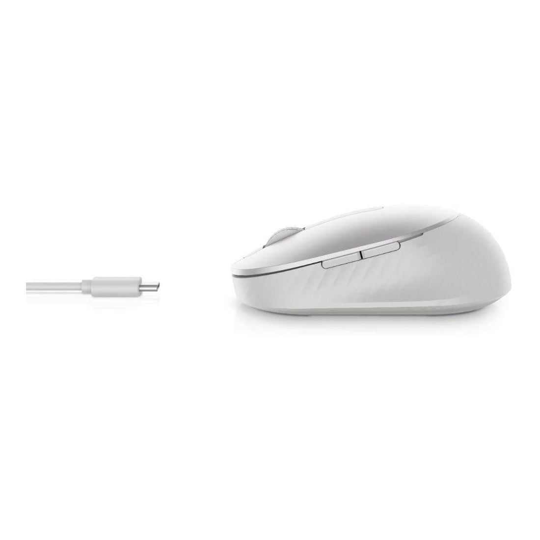 Dell MS7421W Premier Rechargeable 4000DPI Bluetooth 2.4GHz Wireless Optical Mouse - Platinum Silver