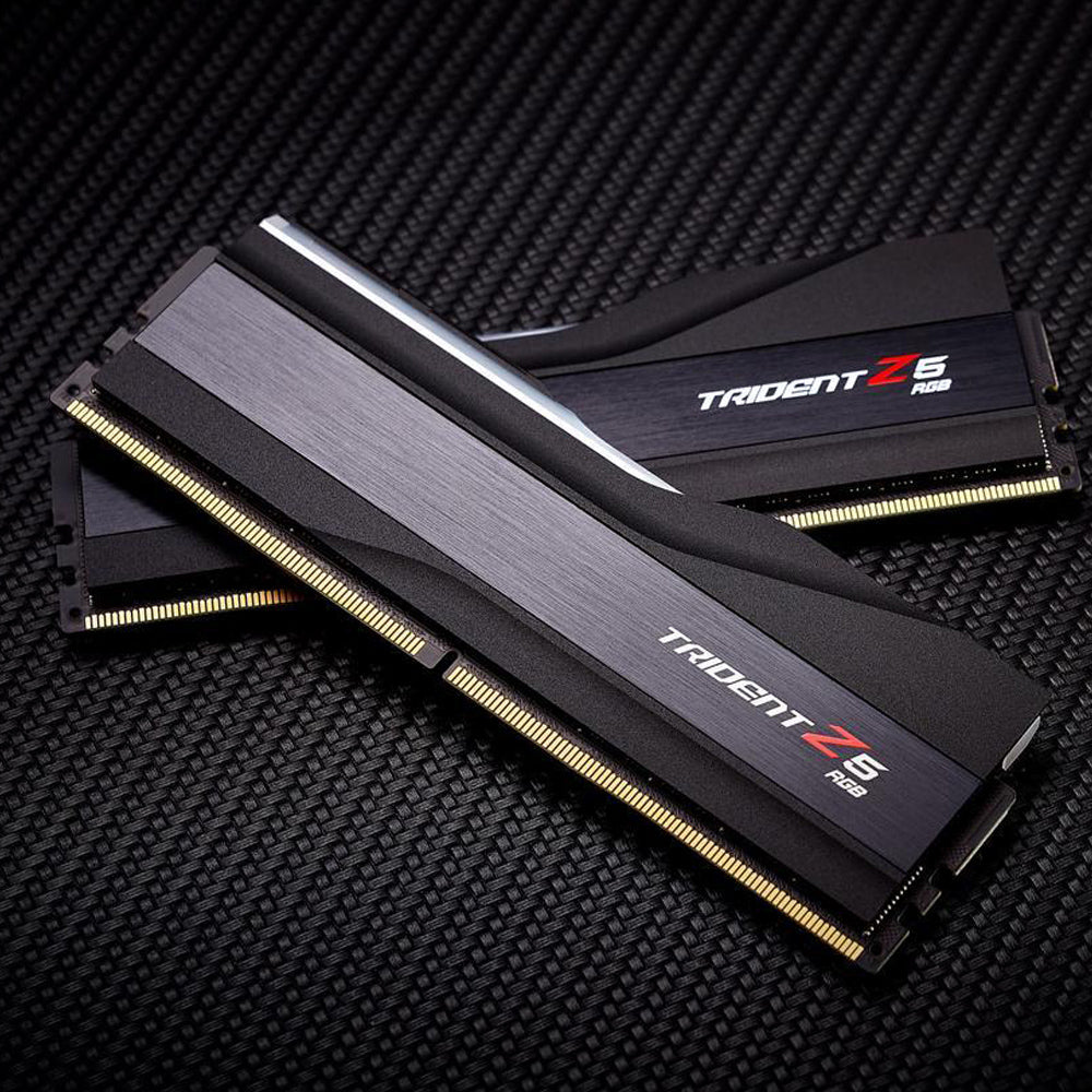 G.Skill Trident Z5 32GB (2x16GB) DDR5 RAM 6000MHz CL30 RGB Gaming Desktop Memory