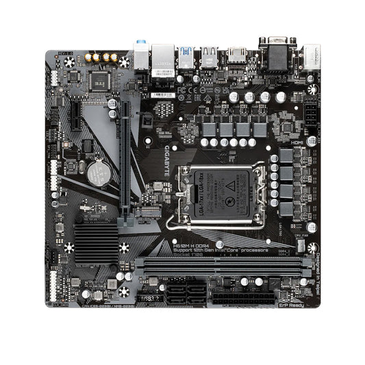 GIGABYTE H610M-H DDR4 Intel H610 LGA 1700 Micro-ATX Motherboard
