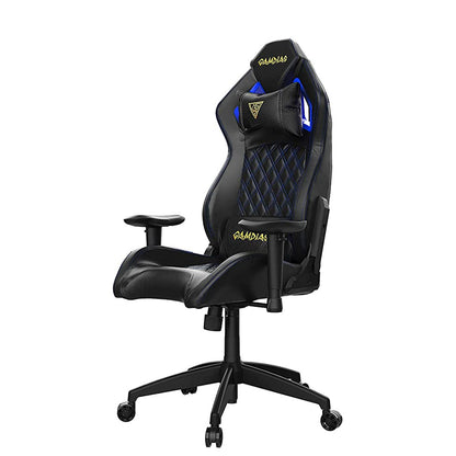 Gamdias Aphrodite ML1 L Gaming Chair with 135° Adjustable Backrest and 2D Armrest - Black & Blue