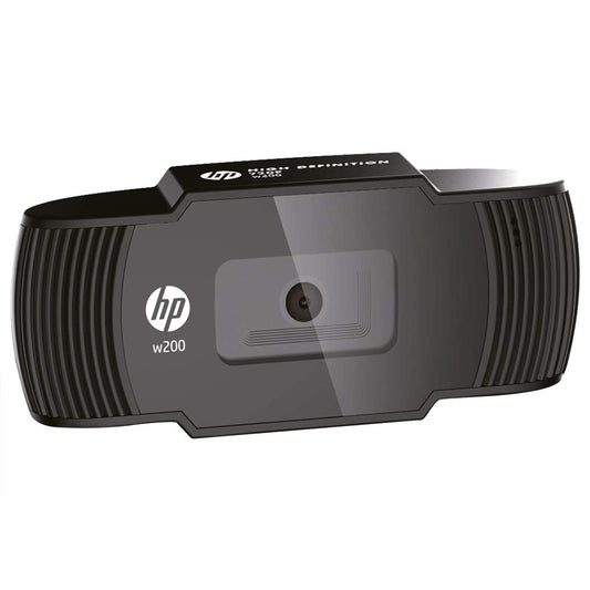 HP W200 720P HD Web Camera with Built-in Mic and Wide Angle View From TPS Technologies