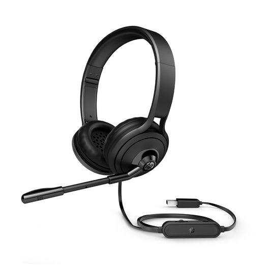 [Repacked] HP USB Wired 500 On-Ear Headphone with Foldable Design