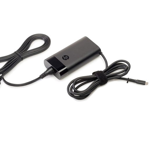 HP Original 90W USB Type-C Pin Laptop Charger Adapter with TPS BIS Certified Power Cable