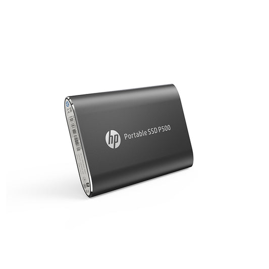HP P500 250GB Sleek Portable Type-C External Solid State Drive - Black
