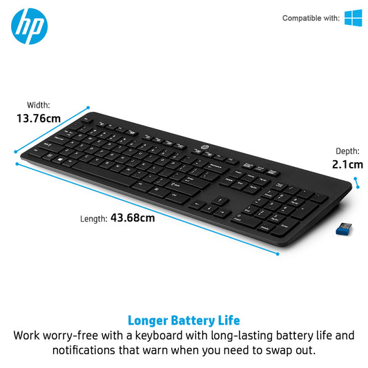 HP Pavilion 600 Wireless Keyboard and Mouse Combo