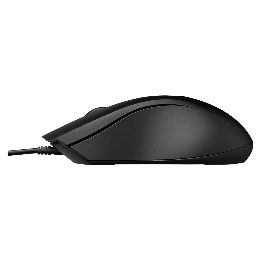 HP 100 Wired Optical Mouse with 1600DPI and Ambidextrous Design