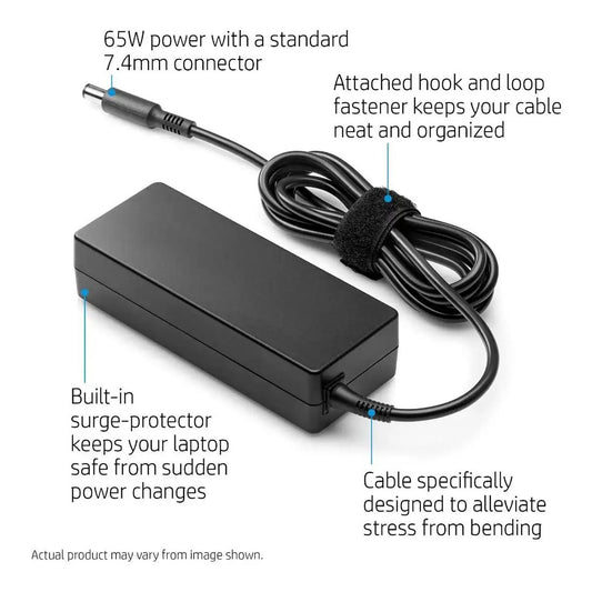 HP 65W Laptop Adapter From The Peripheral Store