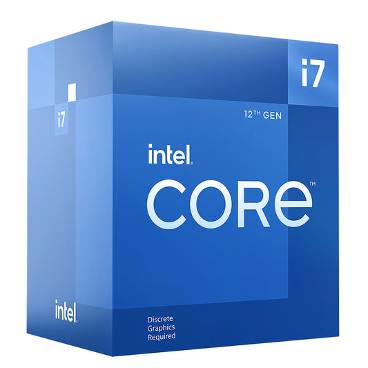 Intel Core 12th Gen i7-12700F LGA1700 Desktop Processor 12 Cores up to 4.9GHz 25MB Cache