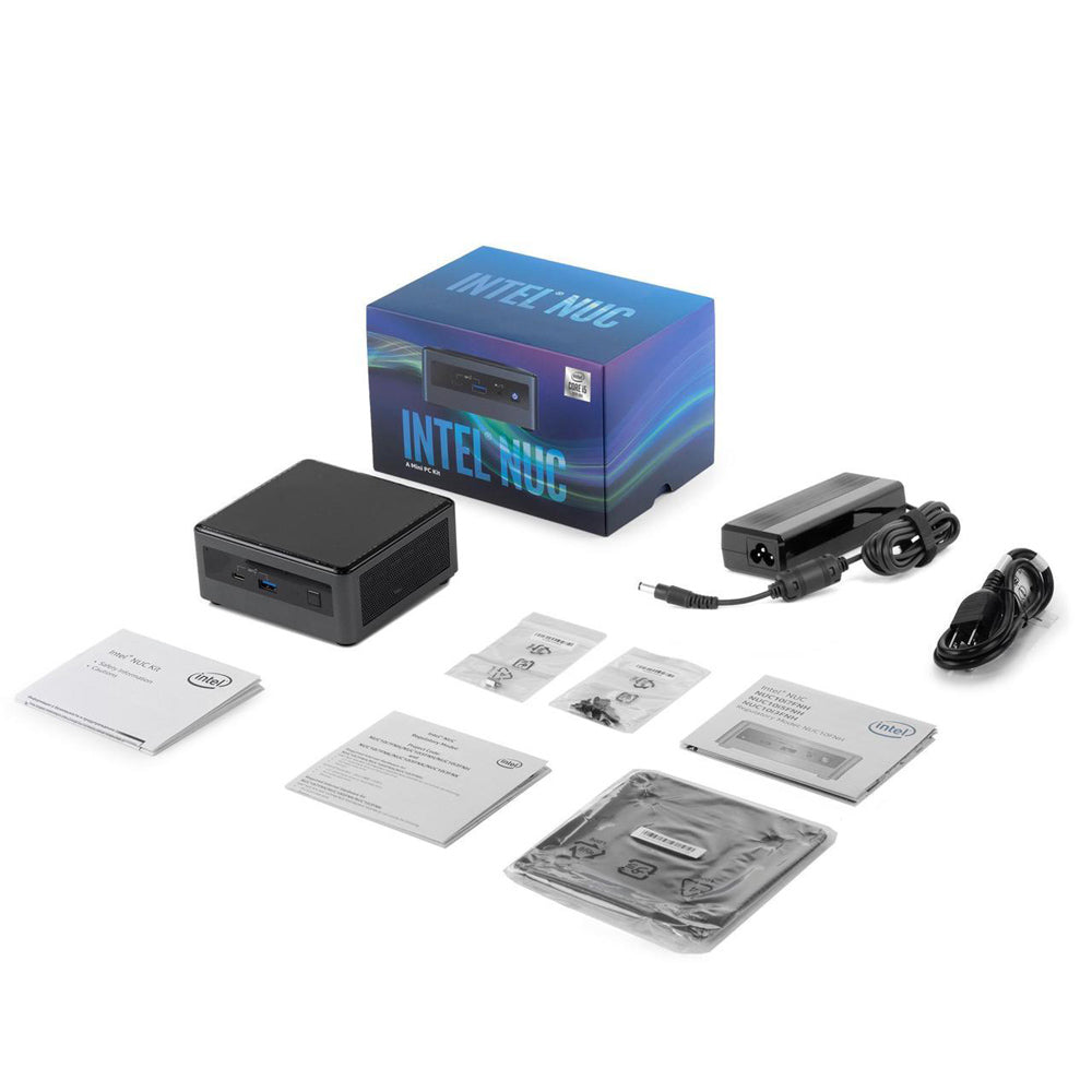 Intel NUC 10 Performance kit NUC10I3FNHN with Core i3-10110U Processor and Thunderbolt 3 (No Pre-Installed Storage and Memory)