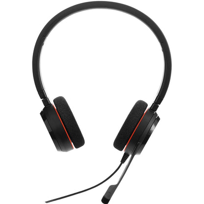 Jabra Evolve 20SE MS Wired On-Ear Headset with Microphone and Media Controls