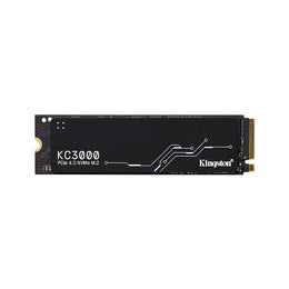 Kingston KC3000 512GB M.2 2280 PCIe4.0 NVMe Gen4 3D NAND Internal Solid State Drive - Black