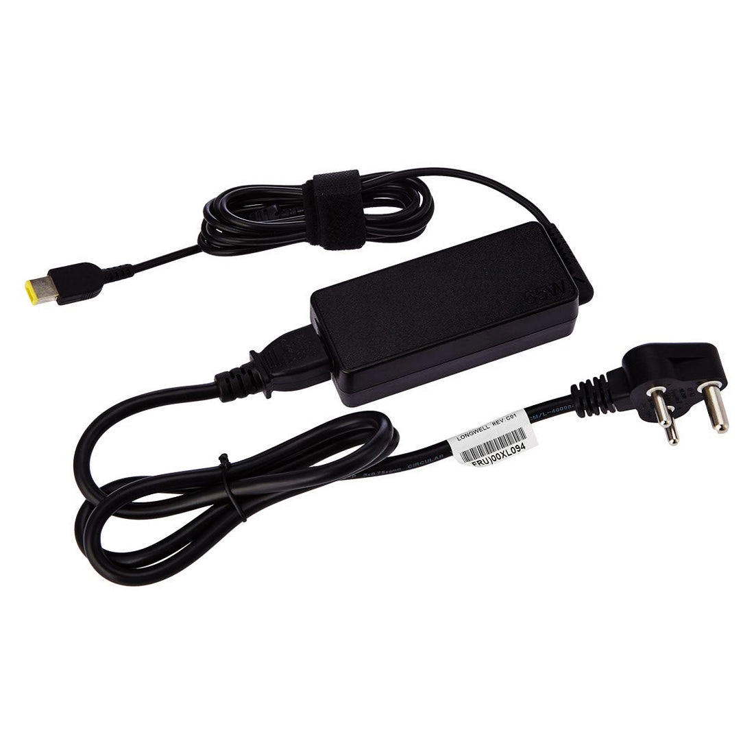 Lenovo Original 65W 20V 3.25A Slim Tip Rectangular Pin Laptop Adapter Charger with Power Cable