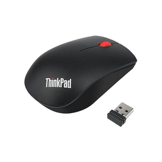 Lenovo ThinkPad Essential Wireless Optical Mouse with Ambidextrous Design and 1200 DPI