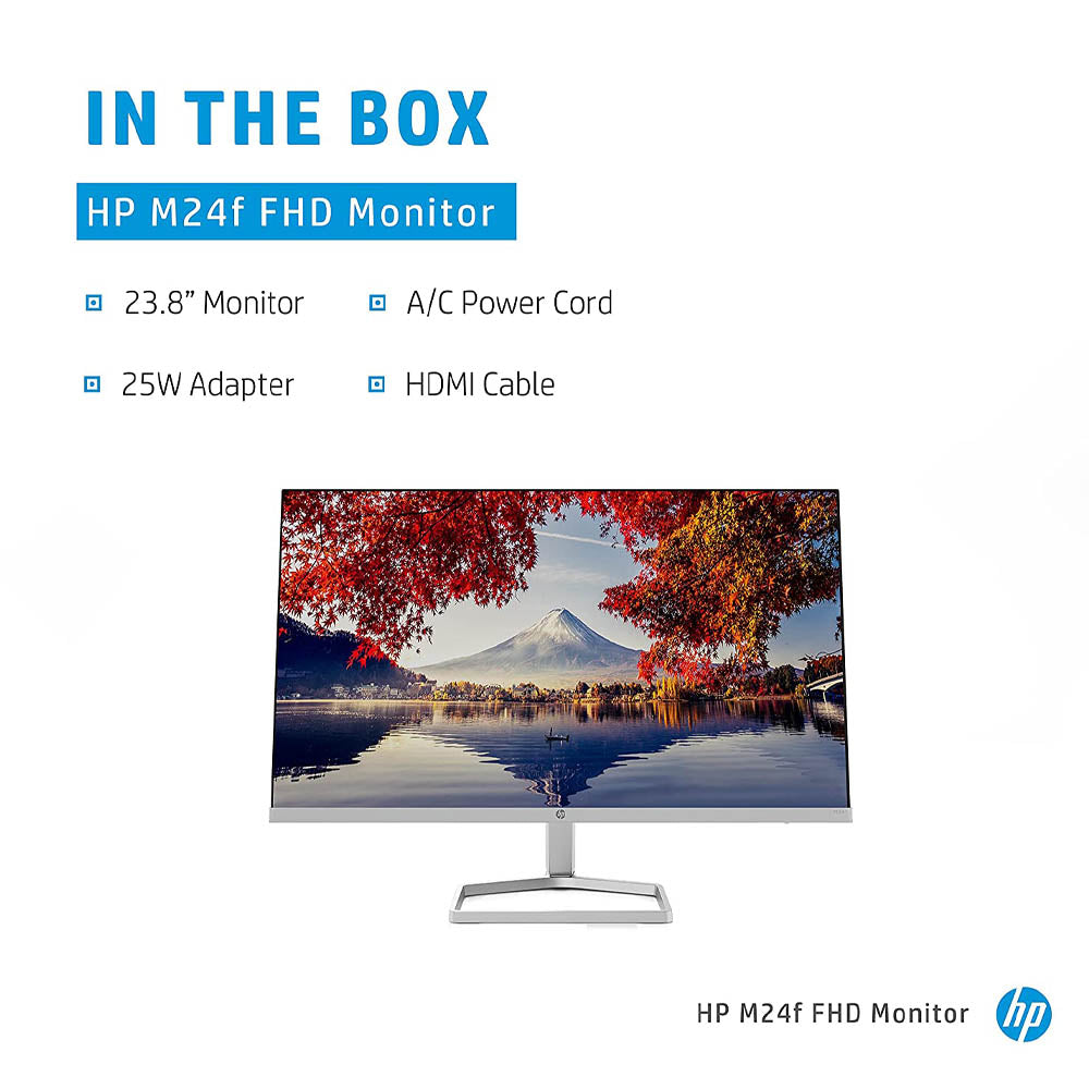 HP M24f 24-inch Full-HD IPS Monitor 5ms Response Time and Adaptive Sync