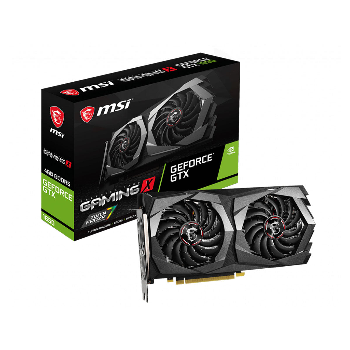 MSI GeForce GTX 1650 4G GDDR5 Gaming Graphic Card –