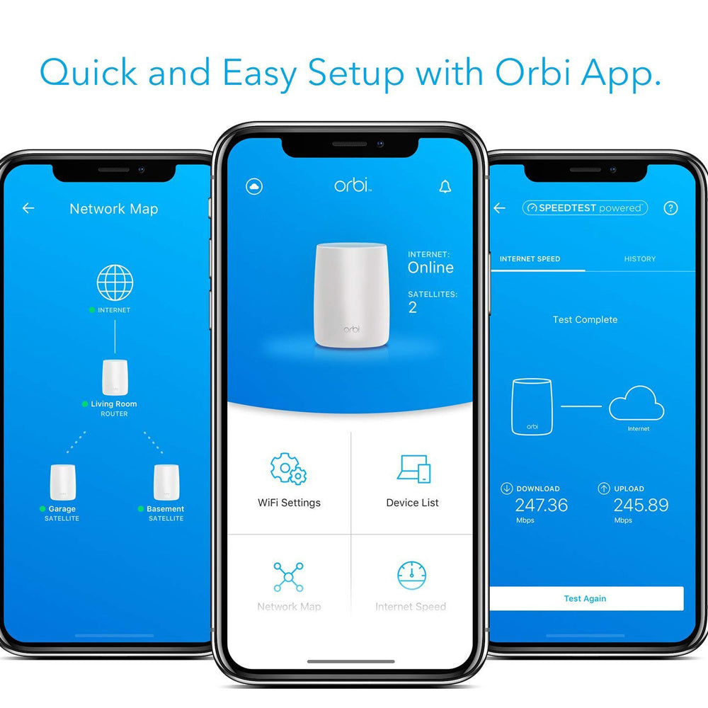 NETGEAR Orbi AC2200 Tri-band Wi-Fi Router