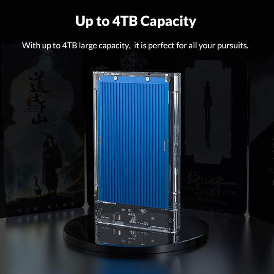 ORICO 2179U3 2.5-Inch Transparent Hard Drive Enclosure