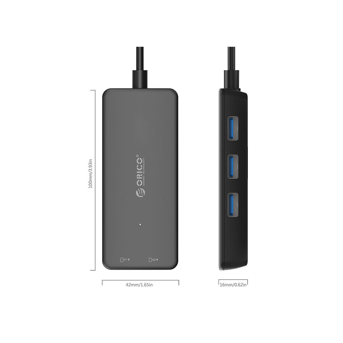 ORICO H3TS-U3-V1 USB 3.0 HUB with Card Reader