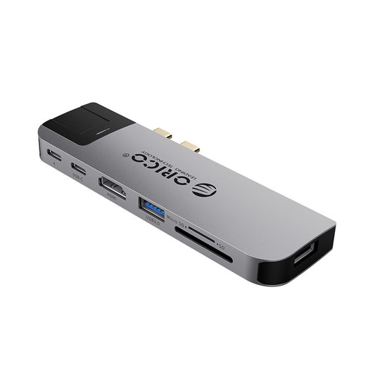 ORICO 2CT-8HR Type-C 8-in-1 Multifunctional Docking Station