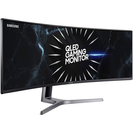 Samsung 49-Inch CRG90 Curved Gaming Monitor 120Hz Refresh, Ultrawide Screen, 5120 x 1440p Resolution, 4ms Response, FreeSync 2 with HDR, HDMI