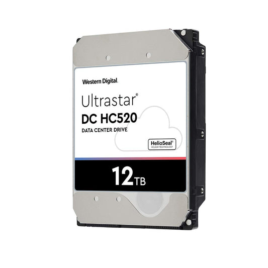 Western Digital Ultrastar DC HC520 12TB 3.5-inch SATA 7200RPM Data Center Internal Hard Disk
