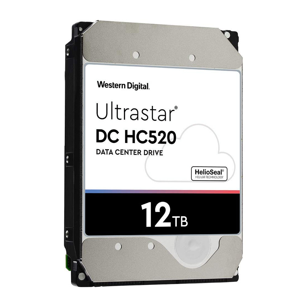 Western Digital Ultrastar DC HC520 12TB 3.5-inch SATA 7200RPM Data Center Internal Hard Disk