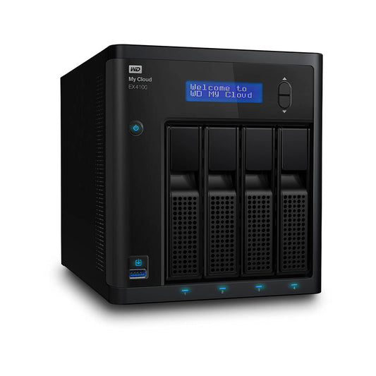 Western Digital My Cloud EX4100 4-Bay Network Attached Storage NAS Device