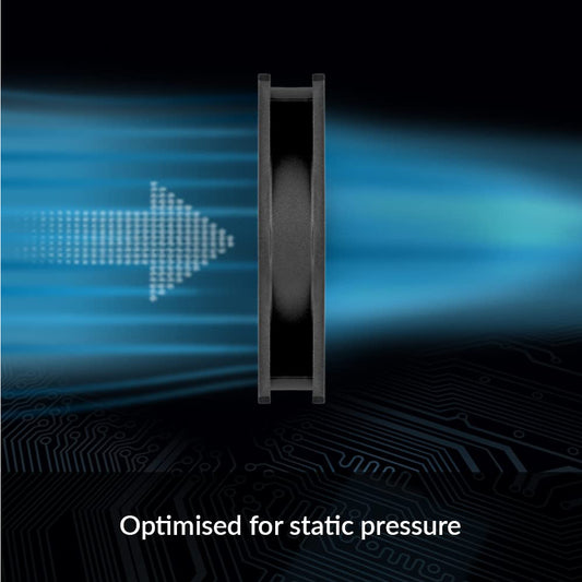 ARCTIC P12 120 mm Black CPU Case Cooling Fan