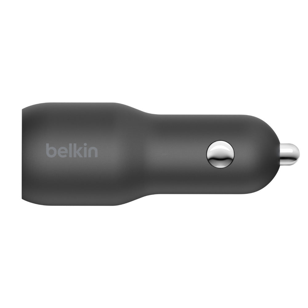 Belkin Boost Charge Dual Car Charger with PPS 37W Fast Charging