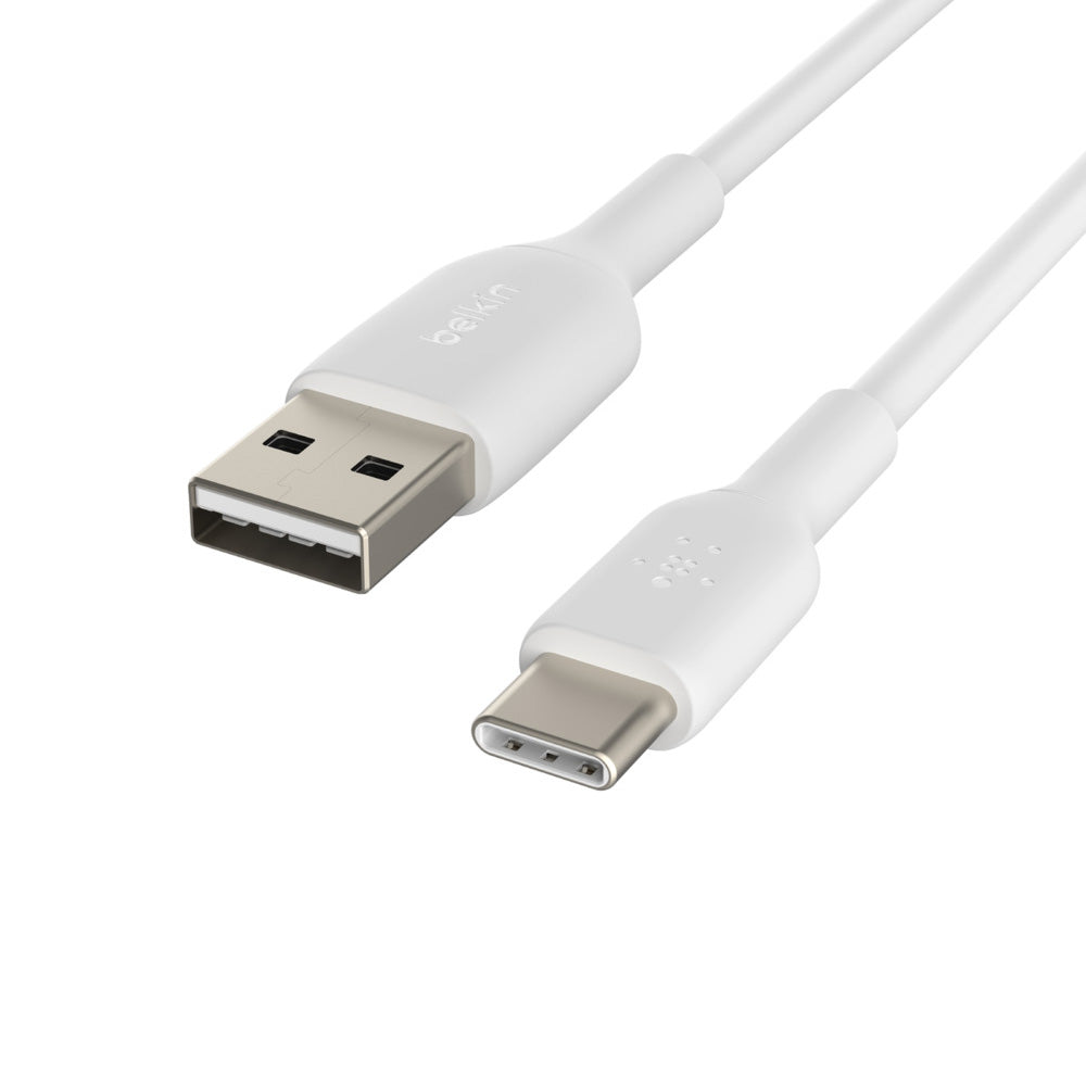 Belkin Boost Charge 2 Meter USB-C to USB-A Cable - White