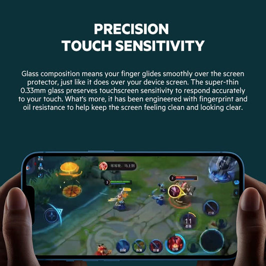 Belkin SCREENFORCE Tempered Glass For iPhone 13 Pro max - Pack of 2