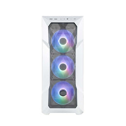 Cooler Master MasterBox TD500 Mesh V2 ATX White Mid-Tower Cabinet with 3 Pre-installed Fans