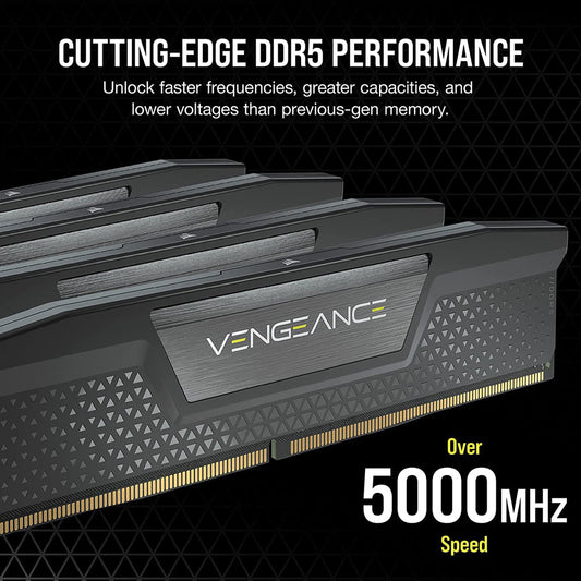 Corsair Vengeance 32GB DDR5 RAM 5200MHz CL40 Desktop Memory