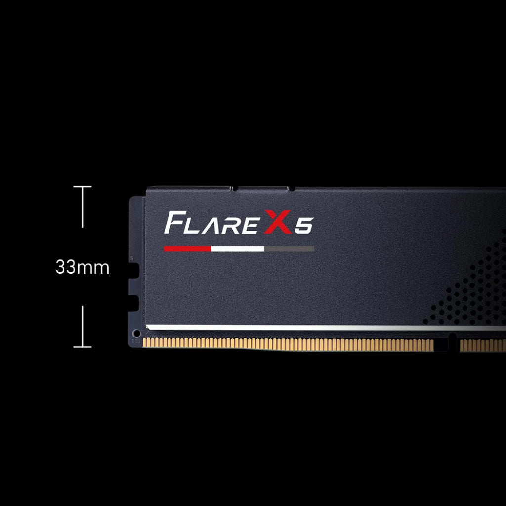 G.SKILL Flare X5 32GB (2x16GB) DDR5 RAM 6000MHz CL36 Gaming Desktop Memory