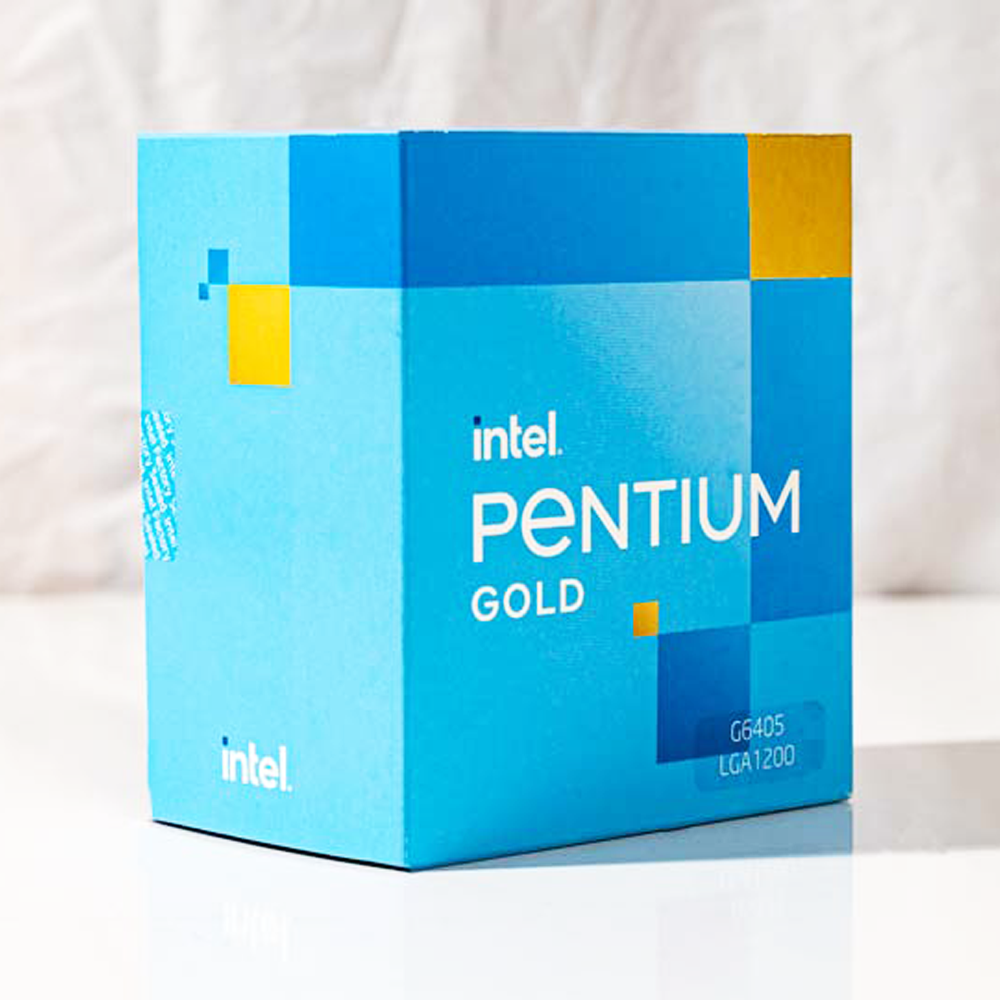 Intel Pentium Gold G6405 LGA1200 Desktop Processor 2 Cores up to 4.1GHz 4MB Cache