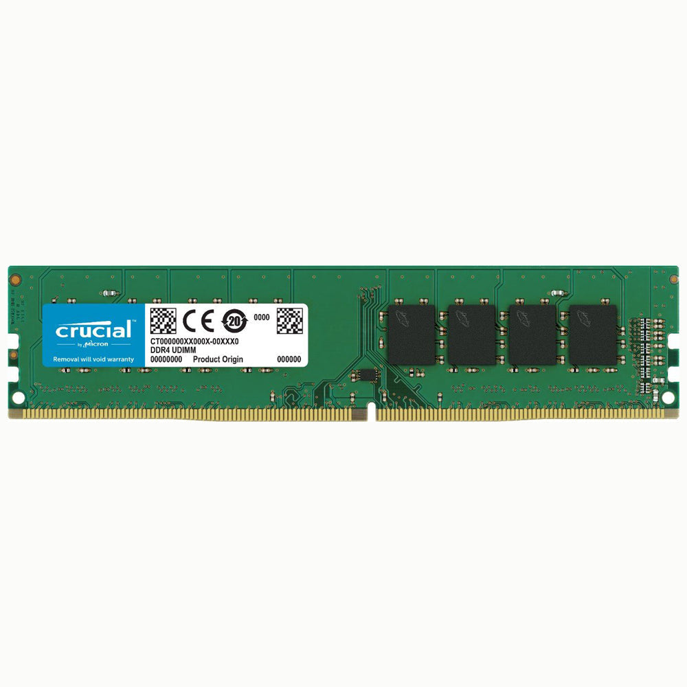 Crucial 16GB DDR4 RAM 3200MHz UDIMM Desktop Memory - tpstech.in