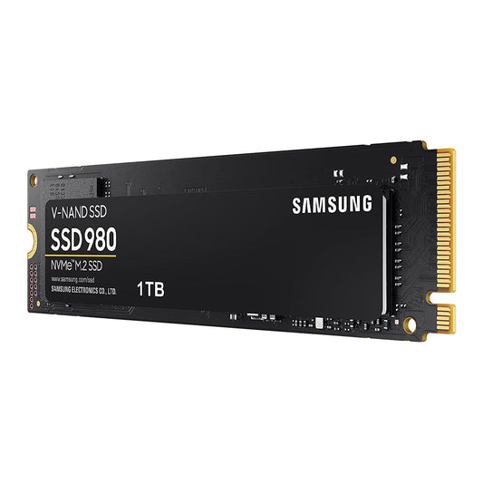 Samsung 980 1TB M.2 NVMe PCIe 3.0 Internal Solid State Drive - Black
