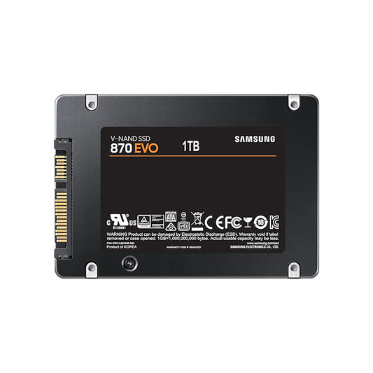 Samsung 870 EVO 1TB 2.5-inch SATA III Internal SSD