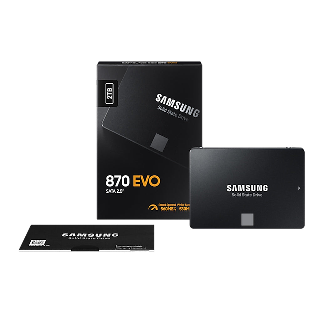 Samsung 870 EVO 2TB 2.5-inch SATA III Internal SSD