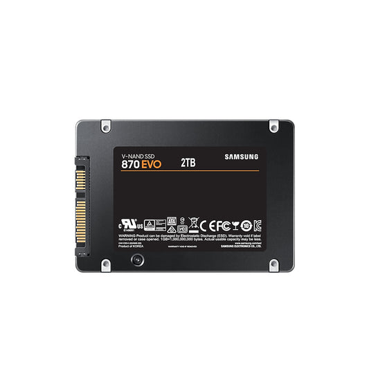 Samsung 870 EVO 2TB 2.5-inch SATA III Internal SSD