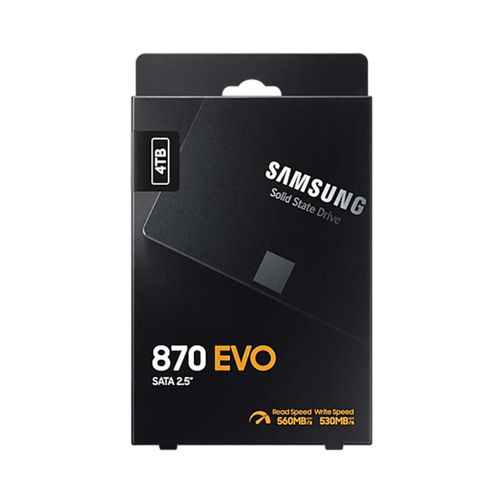 Samsung 870 EVO 4TB 2.5-inch SATA III Internal SSD