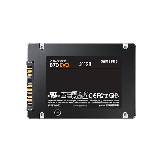 Samsung 870 EVO 500GB 2.5-inch SATA III Internal SSD